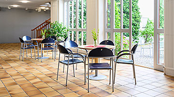 Foyer, Bildungswerk Rosenheim im Bildungs- und Pfarrzentrum St. Nikolaus, Rosenheim